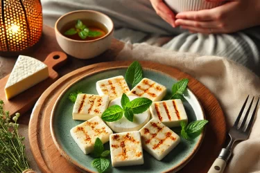 Bà bầu có ăn được phô mai Halloumi? 3 Rủi Ro